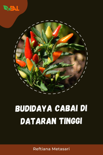 Sampul buku Budidaya Cabai di Da...
